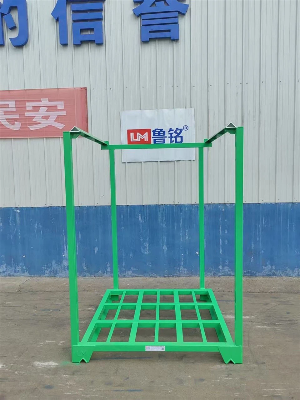 Powder-Coated Nestable Racks factory